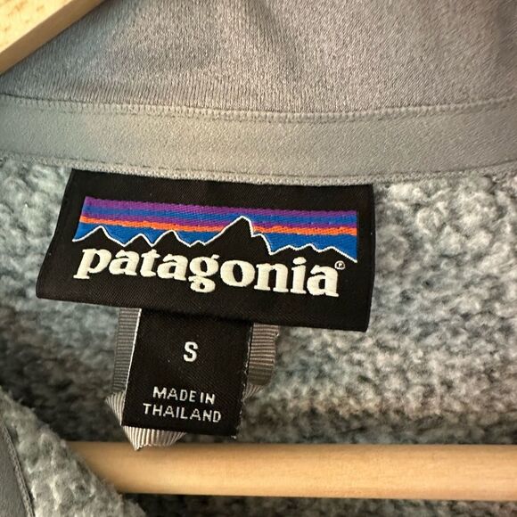 Patagonia Better Sweater Fleece Lined Quarter Zip Heather Grey Size Small - Picture 2 of 4